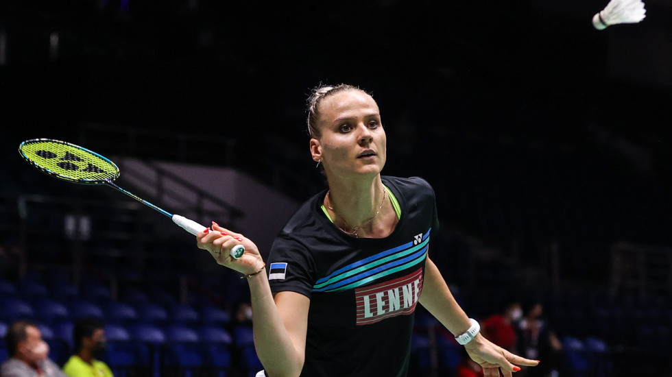 Kristin Kuuba wins first olympic badminton institution recreation, faces top player next